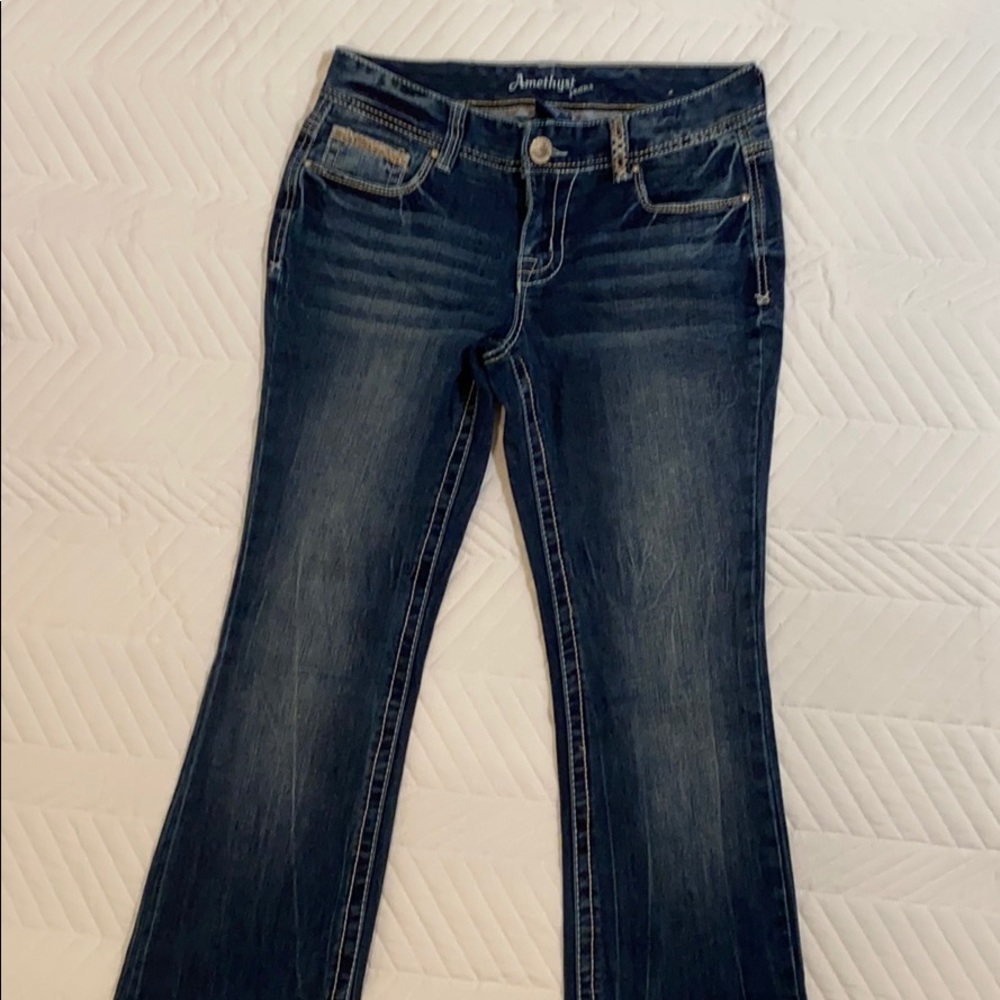 Amethyst Jeans, boot cut, size 7S, worn once